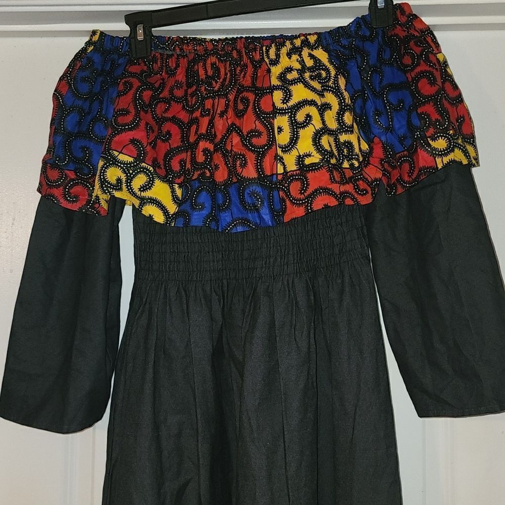 Kente Cloth maxi dress